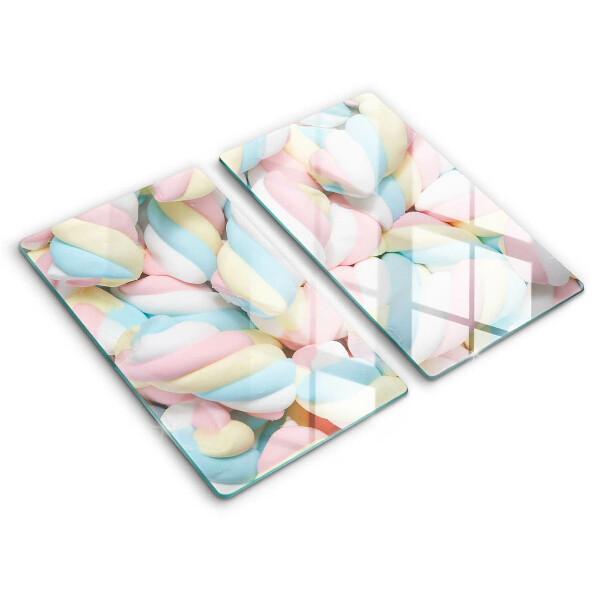 Tábua para corte Marshmallows coloridos