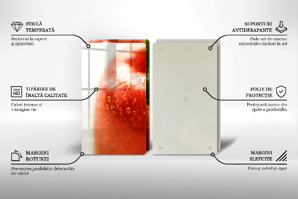 Tábua de cortar Pimentão vermelho