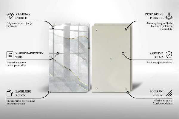 Tábua para cozinha Textura de pedra