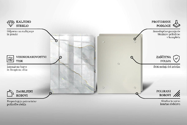 Tábua para cozinha Textura de pedra