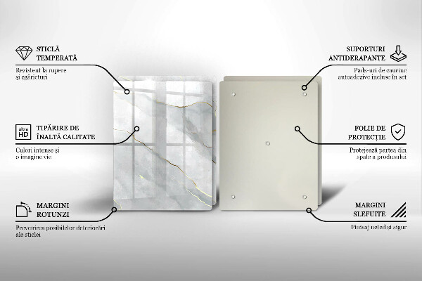 Tábua para cozinha Textura de pedra