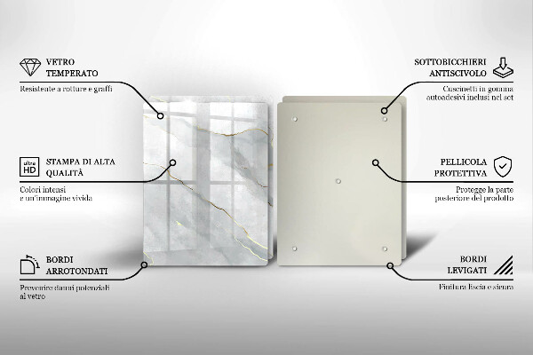 Tábua para cozinha Textura de pedra