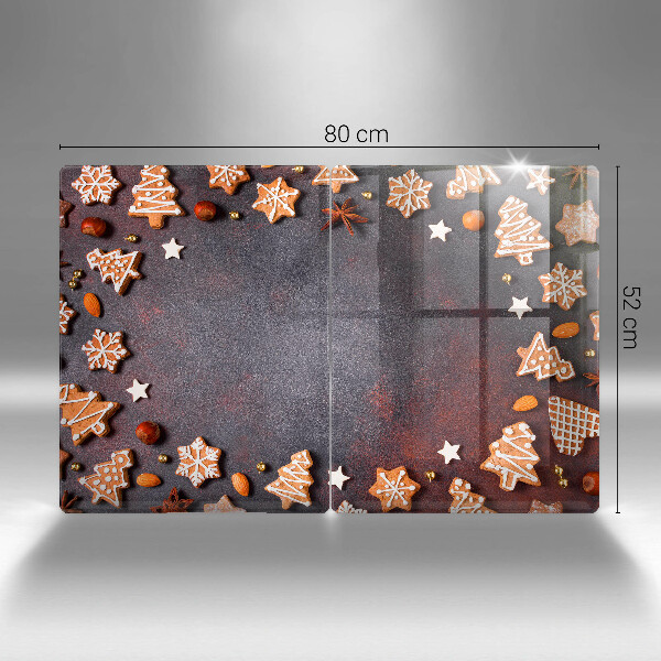 Tábua de cortar alimentos Biscoitos de gengibre de Natal