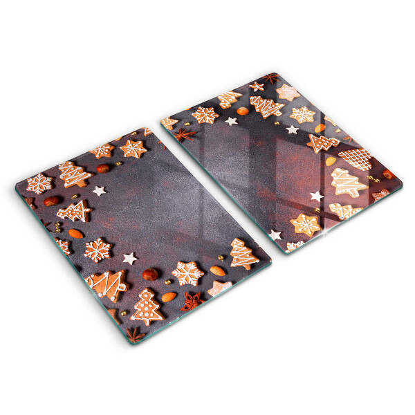 Tábua de cortar alimentos Biscoitos de gengibre de Natal