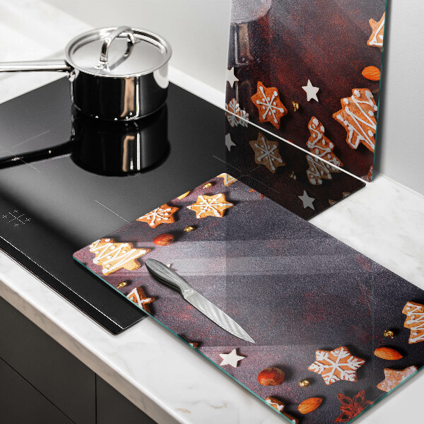 Tábua de cortar alimentos Biscoitos de gengibre de Natal