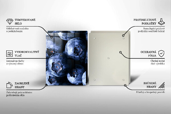 Tábua para corte Close-up de frutas vermelhas