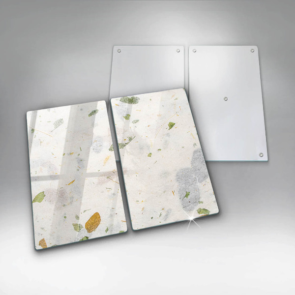 Tábua de corte de vidro Folhas caindo