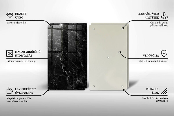 Tábua de corte Mármore elegante