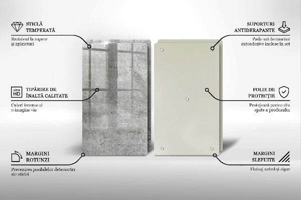 Tábua de corte Textura de concreto