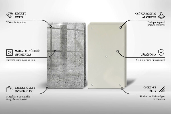 Tábua de corte Textura de concreto