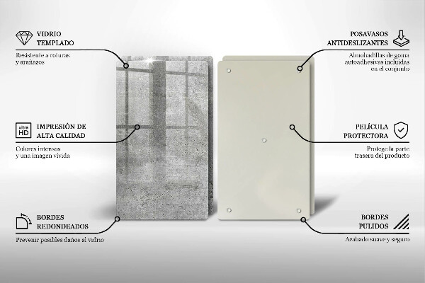 Tábua de corte Textura de concreto