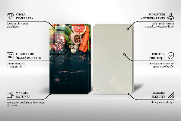 Tábua cozinha Frutas e vegetais