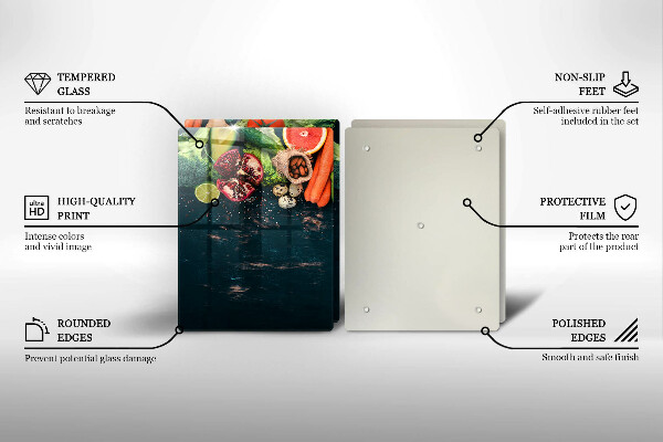 Tábua cozinha Frutas e vegetais