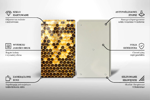 Tábua de cortar Favo de mel