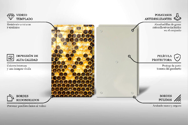 Tábua de cortar Favo de mel