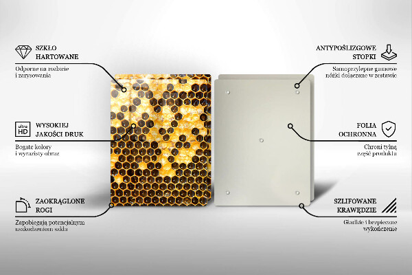 Tábua de cortar Favo de mel