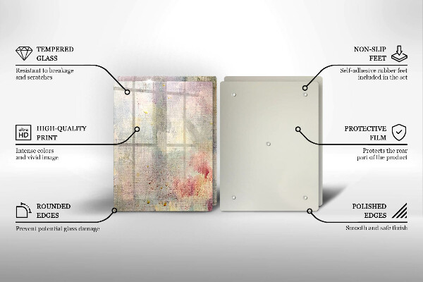 Tábua de vidro Fundo de textura de tinta