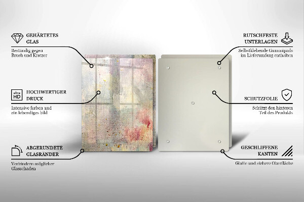 Tábua de vidro Fundo de textura de tinta