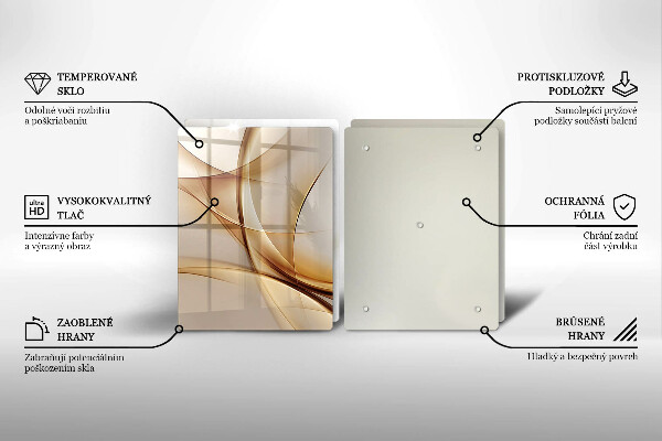 Tábua de corte Formas abstratas