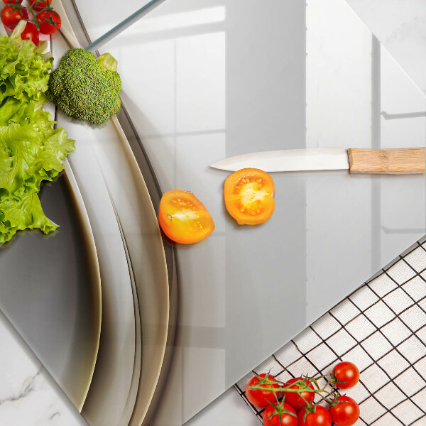 Tábua cozinha Abstração de linhas suaves