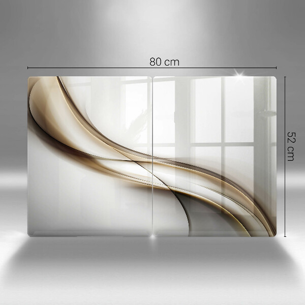 Tábua cozinha Abstração de linhas suaves