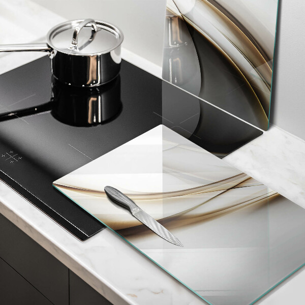 Tábua cozinha Abstração de linhas suaves