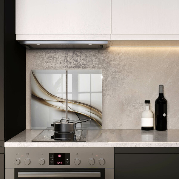 Tábua cozinha Abstração de linhas suaves