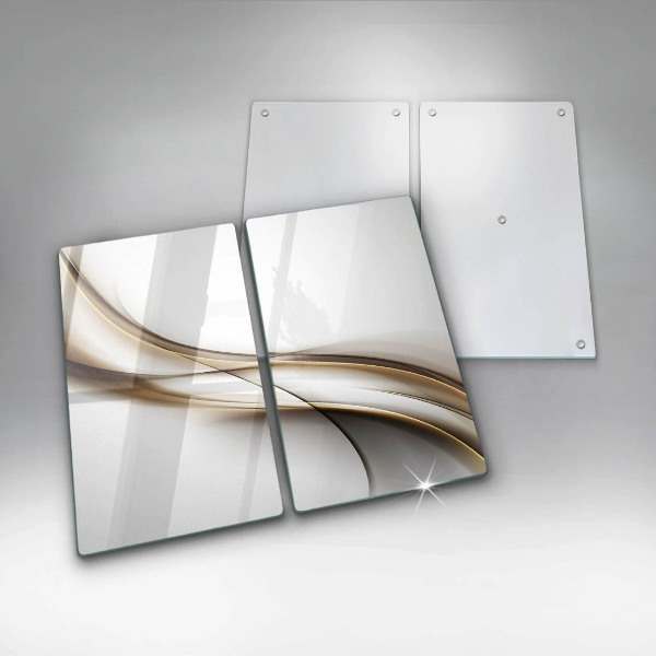 Tábua cozinha Abstração de linhas suaves