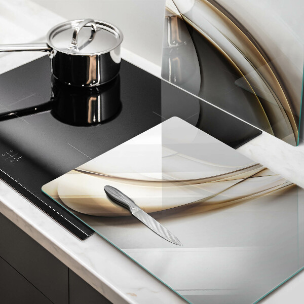 Tábua cozinha Abstração de linhas suaves