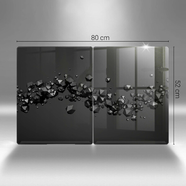 Tábua para corte Formas abstratas 3D