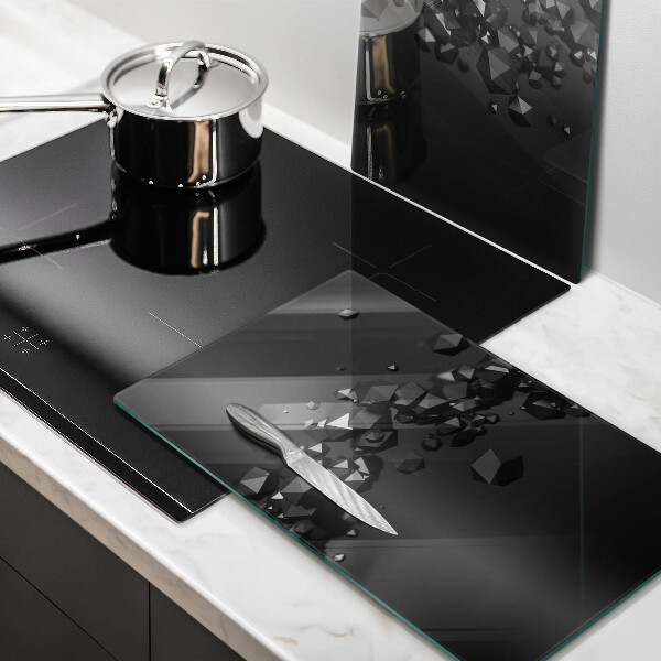 Tábua para corte Formas abstratas 3D