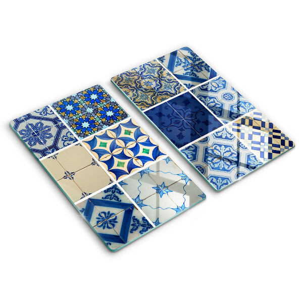 Tábua de vidro Azulejos decorativos