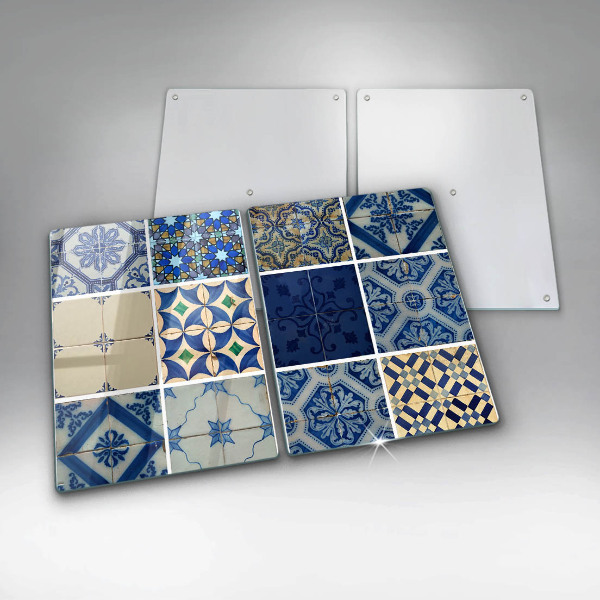 Tábua de vidro Azulejos decorativos