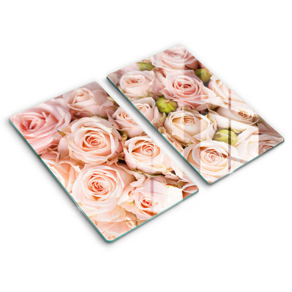 Tábua corte Buquê de rosas delicadas