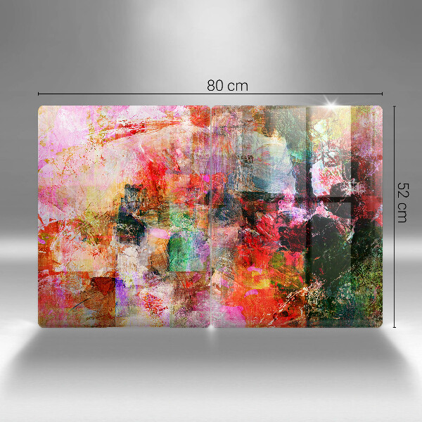 Tábua para corte Abstração de tinta