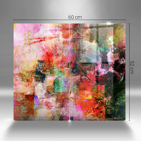 Tábua para corte Abstração de tinta