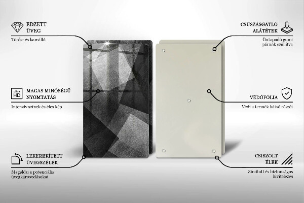 Tábua de cortar Abstração geométrica