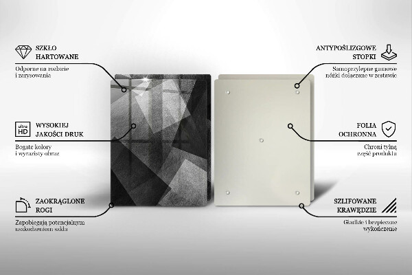 Tábua de cortar Abstração geométrica