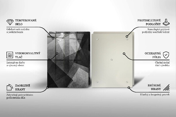 Tábua de cortar Abstração geométrica