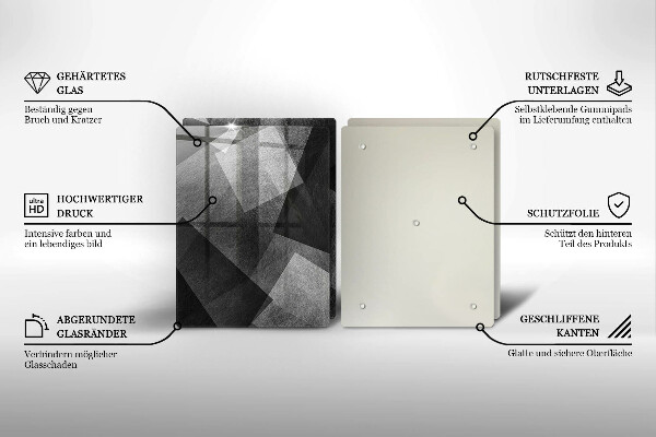 Tábua de cortar Abstração geométrica