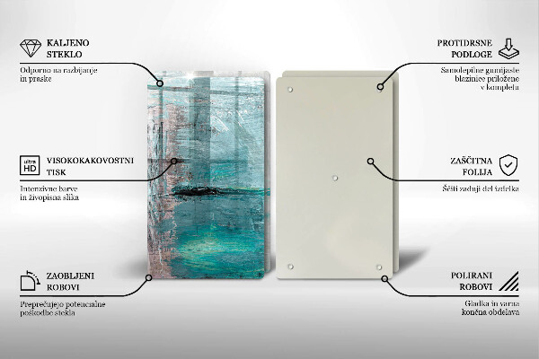 Tábua para corte Fundo de pintura abstrata