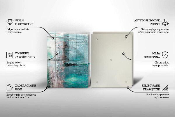 Tábua para corte Fundo de pintura abstrata