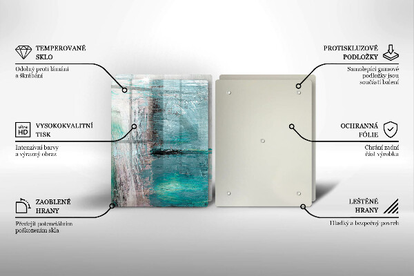 Tábua para corte Fundo de pintura abstrata