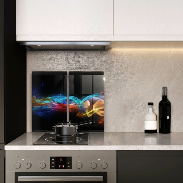 Tábua corte Fumaça colorida