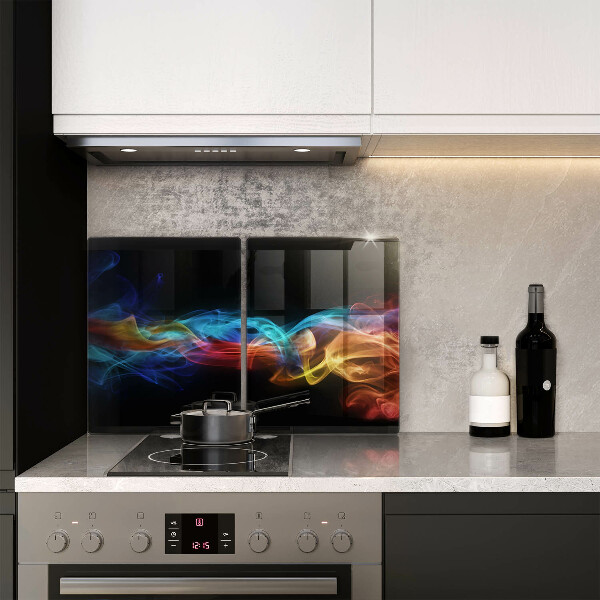 Tábua corte Fumaça colorida