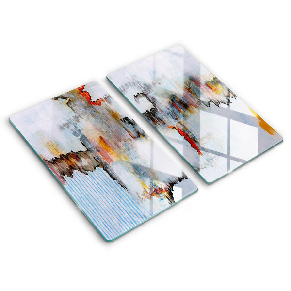 Tábua de cortar Tintas abstratas