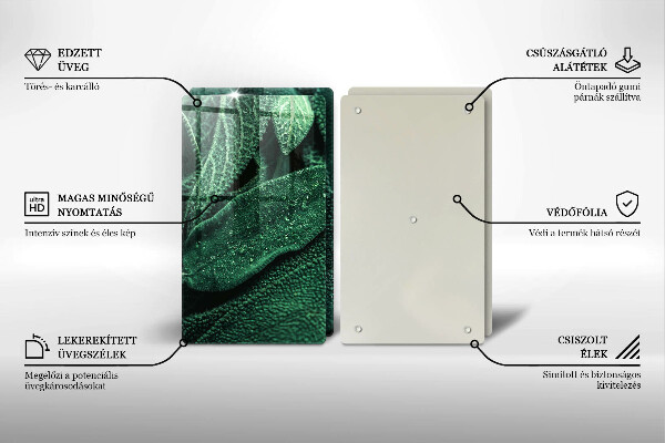 Tábua cozinha As folhas da planta