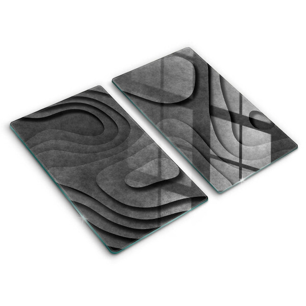 Tábua para cozinha Formas de pedra 3D