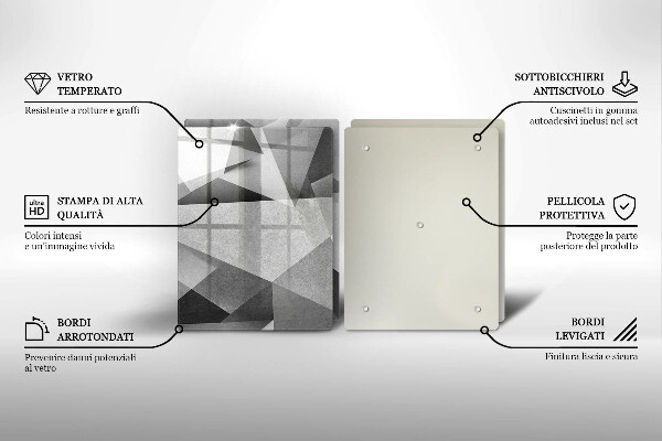 Tábua para corte Abstração concreta nítida