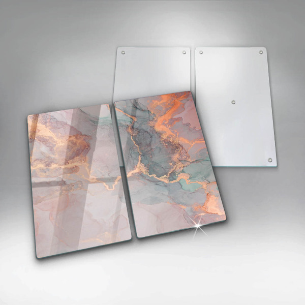 Tábua corte Mármore com ouro